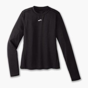 Brooks Black Long Sleeve Tee